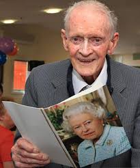 The old boy has reached 100'