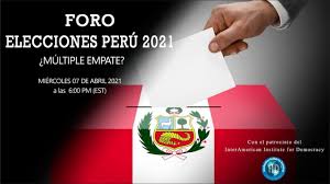 Las elecciones presidenciales y parlamentarias tendrán lugar en abril del 2021, año del bicentenario de la independencia del perú. Elecciones En Peru 2021