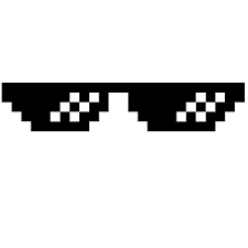 7 Pixel Sunglasses Funny Meme Jdm Car Window Sticker Decal Choice Of Colours Ebay Adesivos Legais Adesivos