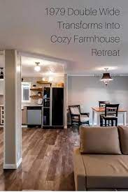 Older models especially can be scooped up at a reasonable price, providing prospective buyers a relatively crystal adkins, editor at mobile home living, covers lots of diy mobile home remodeling projects on her site. 1979 Double Wide Transforms Into Cozy Farmhouse Retreat Mobile Home Living Home Big Dining Room Tables
