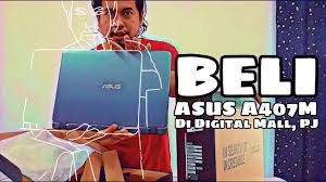 Jual laptop bekas asus a455l intel core i5, vga nvidia , warna putih. Beli Laptop Asus A407m Di Digital Mall Petaling Jaya Untuk Puan Isteri Youtube