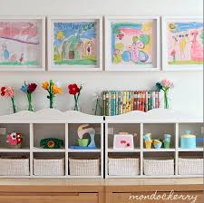 Tell a more compelling, fun or beautiful story by choosing photos that are somehow related to each other. Creative Ways To Display Kids Art