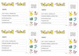 Pin Pa Pokemon Party Free Pokemon Printable Pokemon Bursdag