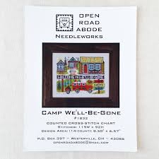 Welcome to camp cross stitch. Camp We Ll Be Gone Cross Stitch Pattern Stitched Modern
