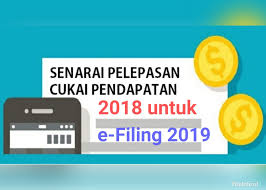 You must use your user id and password to submit your return. Panduan Pelepasan Cukai 2018 Untuk E Filing 2019 Cikgu Share 1 0