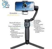 Factory OEM 3 Axis Anti-Shake AI Face Tracking Time-Lapse Photography  Foldable Gimbal Stabilizer for Phone with Big Tripod