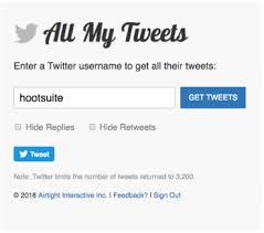 This should return a list of every tweet you sent between the from and until dates you specified. How To Search Old Tweets 6 Tried And True Methods