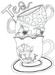 See more ideas about coloring pages, coloring books, colouring pages. Tea Pastelgirl Printable Stencil Patterns Stencils Printables Coloring Pages