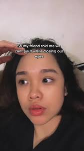 Can't Pout with Eyes Closed Challenge