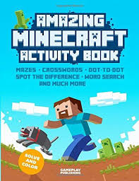 Amazing Minecraft Activity Book By Gameplay Publishing Http Www Amazon Com Gp Product 1507536844 Ref As Li Minecraft Activities Amazing Minecraft Book Jokes