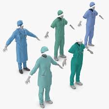 Doctor Clothing Collection 3d Model Ad Clothing Doctor Model Collection Doctor Outfit Model 3d Model