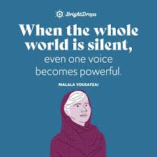 Maybe you would like to learn more about one of these? 31 Empowering Malala Yousafzai Quotes On Education And Equal Rights Bright Drops