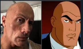The Rock as Lex Luthor in Superman Movie