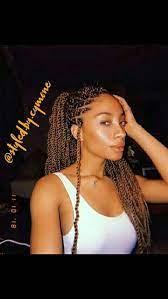Marley Twist Brown Marley Twist Natural Hair Protective Style Styled By Cymone Twist Hairstyles Natural Hair Styles Marley Twist Hairstyles