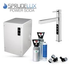 Dabei habe ich den drehknauf anscheinend überdreht nun haben wir nur noch heißwasser. Untertisch Tafelwassersystem Sprudelux Power Soda Inkl Designer 5 Wege Wasserhahn Stratos Chrom Vitalbrunnen