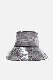 Image 1 De Chapeau De Pluie A Carreaux De Zara Zara Rain Hat Hats