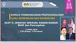 Menyusun dan melaksanakan program bimbingan dan konseling yang meliputi waktu kegiatan, metode bimbingan konseling, serta pengolahan data hasil bimbingan dan konseling. Panduan Guru Kaunseling Mengendalikan Jenayah Seksual Kanak Kanak Guru Kaunseling Nurhaiza Che Mat