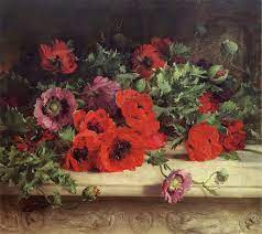Original (3,168) select items (3,168). William Jabez Muckley Poppies 1870 Flower Painting Flower Art Poppy Art