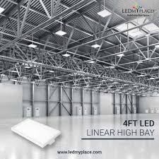 Use 4ft Led Linear High Bay Light For Commercial Places High Bay Lights High Bay Lighting Lights