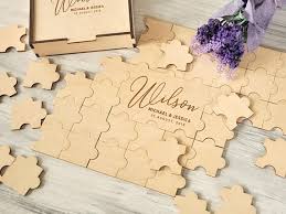 Puzzle your guests (pun intended) with a custom photo wooden puzzle guest book. Customize Rustic Wood Jigsaw Puzzles Wedding Guest Books Alternative Signature Guestbooks With Sign Board Unique Gifts Signature Guest Books Aliexpress