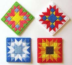 Come up from the back and go down in the front near the outer rim of the circle, making one straight stitch. Free Plastic Canvas Patterns