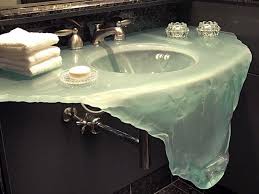 glass sink, contemporary bathroom sinks