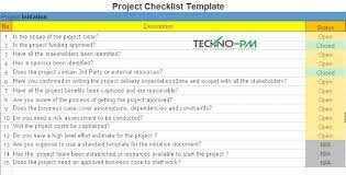 Checklist is the checkbox in excel which is used to represent whether a given task. Project Management Checklist Excel Template In 2021 Project Management Project Management Tools Checklist Template