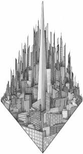 City Drawing Tumblr Buscar Con Google Perspective Drawing Architecture Architecture Drawing Art City Drawing