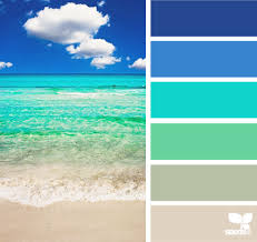 Beach Bliss With Color Palettes From The Shore By Design Seeds Beach Bliss Living Beach Color Palettes House Colors Design Seeds