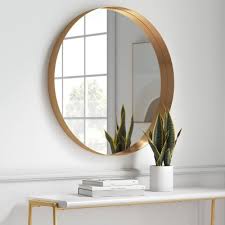 Large modern decorative wall mirrors. Round Mirrors Target