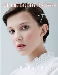 Amazon.co.jp: Milliє Bσbby Brσwn Photobook: Collection Characters Millie  Actress for Fan Boys Decor as Gifts