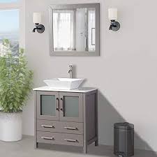 Favorite this post may 12 new white shaker kitchen wood cabinets & bathroom vanity cupboards! Bathroom Sinks Vs Alexius Black 24 Wide X 14 Deep Tiny Small Narrow Bathroom Vanity Sink Floating Wall Hung Mount Kitchen Bath Fixtures