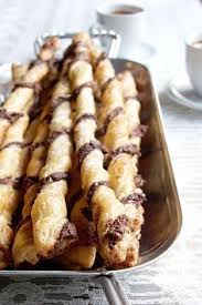Easy Puff Pastry Nutella Twists Try Anything Once Recipe Nutella Recipes Easy Puff Pastry Desserts Puff Pastry Twists
