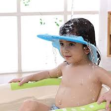 You may prefer to wash their face, neck, hands and bottom carefully instead. Amazon Com Baby Shower Cap Bath Wash Shampoo Shield Visor Bathing Tub Head Hair Rinser Hat Protection Kids And Toddler Blue Baby