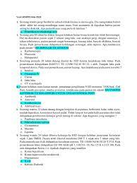 Reaksi alergi yang terjadi termasuk reaksi. Soal Ukmppd Mei 2018 Pdf