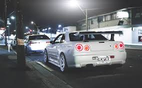 Jdm iphone wallpaper wallpapersafari jdm pinterest jdm. Hd Wallpaper Nissan Skyline Gt R R34 V Spec Ii Jdm Car Motor Vehicle Wallpaper Flare