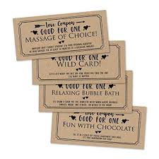 Unique Birthday Gifts For Couples 15 Iou Love Voucher Coupons For Him Or Her Husband Wife Boyfriend Or Girlfriend Couples Valentines Da Romantic Christmas Gifts Anniversary Funny Birthday Love