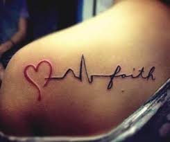 Make your heartbeat tattoo design unique with a combination of elements that you fancy. Faith Hope Love Tattoos 45 Perfectly Cute Tattoos With Best Placement