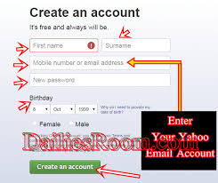Facebook dating allows you to match with friends of friends and/or. Yahoo Registration New Account For Facebook Account Or Other Reasons Dailiesroom Com