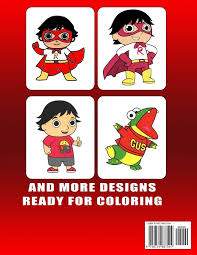 Some of the coloring page names are ryans world coloring panda coloring ryan toys coloring, ryan toy coloring book for kids 2019 for android . Amazon Com Kid Ryan World Coloring Book Coloring Pages Ryan S Art World Toys For Kids 9798739887504 Ryan World Toys Rayttoner Libros