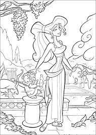 hercules kleurplaten 4 coloriage disney barbie clown
