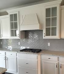 We did not find results for: Desert Gray Subway 3x6 Gloss Finish In Herringbone Pattern Herringbone Backsplash Kitchen Kitchen Remodel Small White Kitchen Design