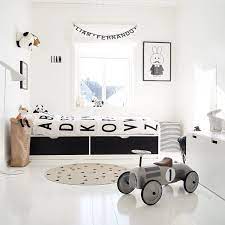 Discover a wide range of kids bedroom ideas and inspiration for decorating, organization, storage and furniture. 7 Black And White Kids Spaces Petit Small