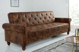 Chesterfield Sofa Maison Belle Affaire 225cm Antik Braun Mit Schlaffunktion Dieses Sofa Verbreitet Pure Eleg Chesterfield Mobel Chesterfield Sofa Sofa Design