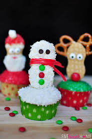 I love nutter butter cookies, so what better way than to use them to create fun santa cookies? Christmas Cupcake Toppers Using Nutter Butters Fivehearthome