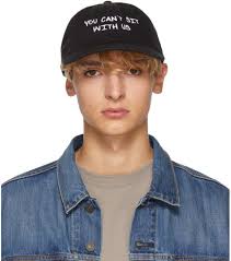 Nasaseasons Black You Cant Sit With Us Cap Black Singles Night Cap Embroidered Caps