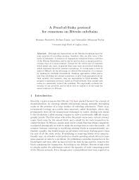 Proof of stake (pos) protocols are a class of consensus mechanisms for blockchains that work by selecting validators in proportion to their quantity of holdings in the associated cryptocurrency. Https Eprint Iacr Org 2017 417 Pdf