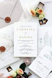 Primaveire Golden Foil Wedding Invitation Letterpress Etsy Foil Wedding Invitations Free Wedding Invitation Samples Wedding Invitations