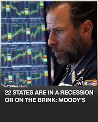 A CHALLENGING SITUATION": Twenty-two states are either in a recession or