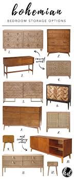12 smart bedroom storage ideas to make the most of your small space. 12 Modern Bohemian Bedroom Storage Options Starting From 105 Modern Bohemian Bedroom Bohemian Bedroom Decor Bohemian Bedroom Furniture